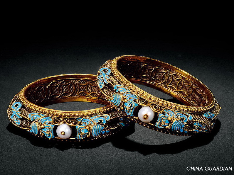 Los más exquisitos ejemplos de la orfebrería Qing y Ming