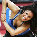 Cheerleaders at NBA China Games